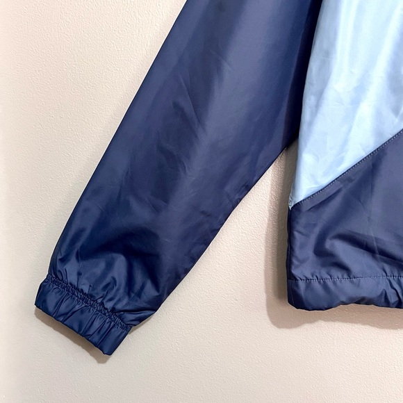 NWT Adidas Originals White 3-Stripes Coaches Jacket in Dual Blue Tones MSRP$65💙 - Picture 9 of 16